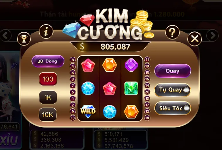 Nổ Hũ Kim Cương B52Club: Săn Đá Quý Rinh Tiền Tỷ Cực Dễ
